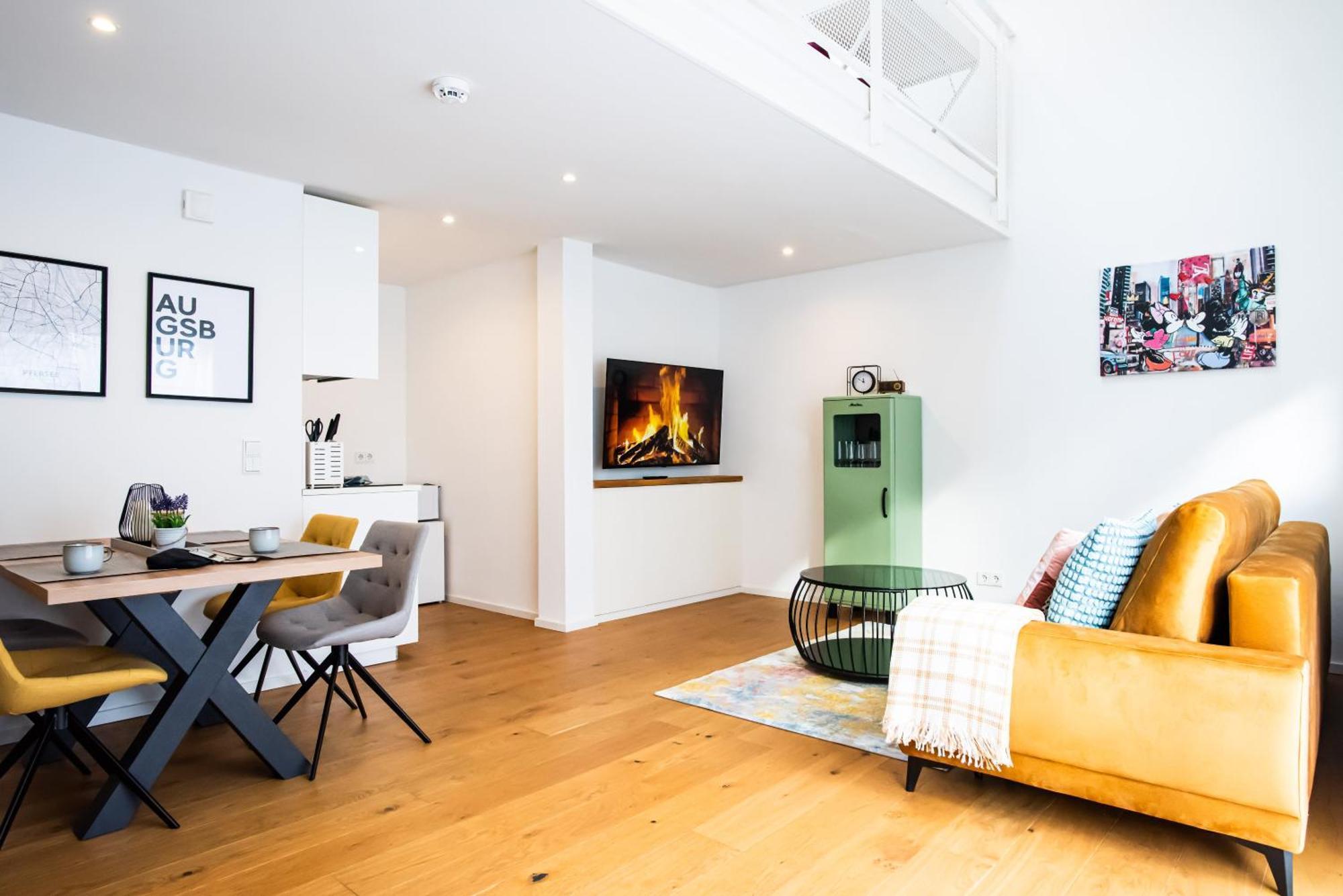 Loftartige Wohnung In Augsburg-Pfersee Экстерьер фото